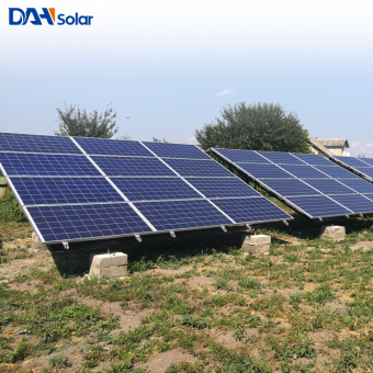 Installation facile Système de génération d'énergie solaire hybride 5kw 