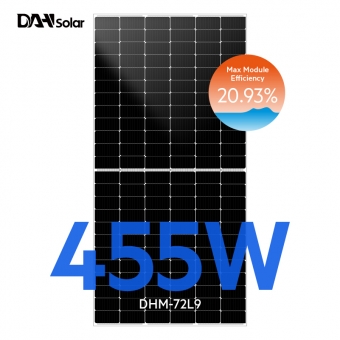  430W 435W 440W 445W 450W 455W 460w panneau solaire demi-cellule Efficacité élevée PV module