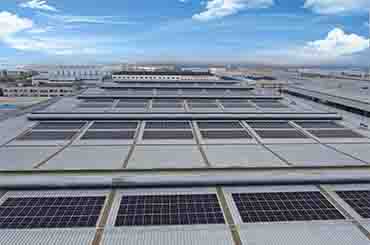 Centrale photovoltaïque du module PV plein écran de Xuancheng 1,04 MW - Production d'énergie augmentée de 8,2
