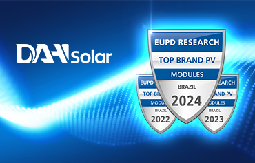 DAH Solar Received “Top Brand PV 2024” at SNEC 2024