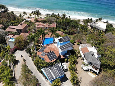 Mexique 21.4kw 51 pièces 400W Momo PV Module sur la grille Système à domicile solaire